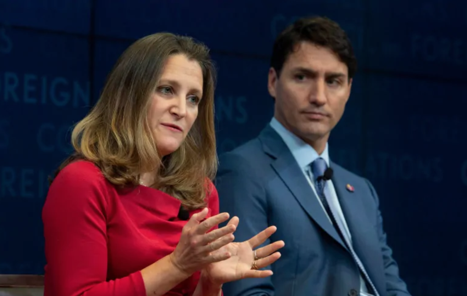 Trudeau removes failed Freeland. Can Champagne mend relations with China, Russia, India & USA ...